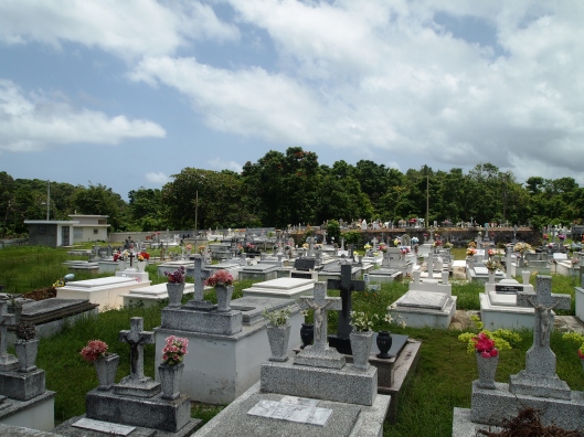colorful cemetery near Arecibo